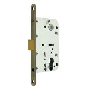 Замок врезной пластик 410С AB (старая бронза) Arni