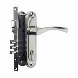 Замок врезной M Economic 1523/60 SN (матовый никель) алюминий (AL)+ЦАМ Arni