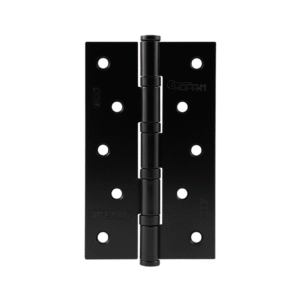 Петля универсальная 125*75*2,5 (5-4BB)FHP-STD MB (матовый черный) Нора