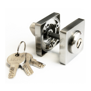 Накладка фиксатор-ключ Е7 квадрат SN (матовый никель) Arni