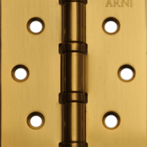 Петля универсальная 125*75 с колпачком SB Arni (матовое золото)