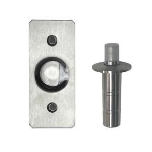 Ограничитель магнитный скрытый DS139 CP (блестящий хром) Arni