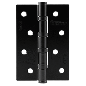 Петля унив.дверная 100*70*2,5 (4-4 BB FHP-STD) MB (матовый черный) Нора