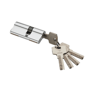 Цилиндровый механизм AL Ключ/ключ (А6Р3040) 70 30/40 Ni Алюминий (AL)+латунь Lockit