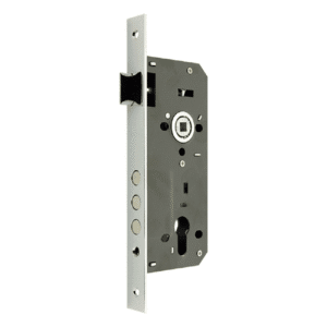 Замок врезной 2600 корпус замка CP (блестящий хром) алюминий (AL)+ЦАМ Arni