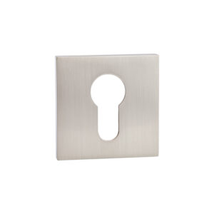 Накладка для евроцилиндра Е20 квадрат SN (матовый никель)