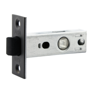 Защелка межк. пластик 100 квадрат MB (матовый черный) ЦАМ Arni