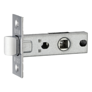 Защелка межкомнатная 100 квадрат CP (блестящий хром) ЦАМ Arni